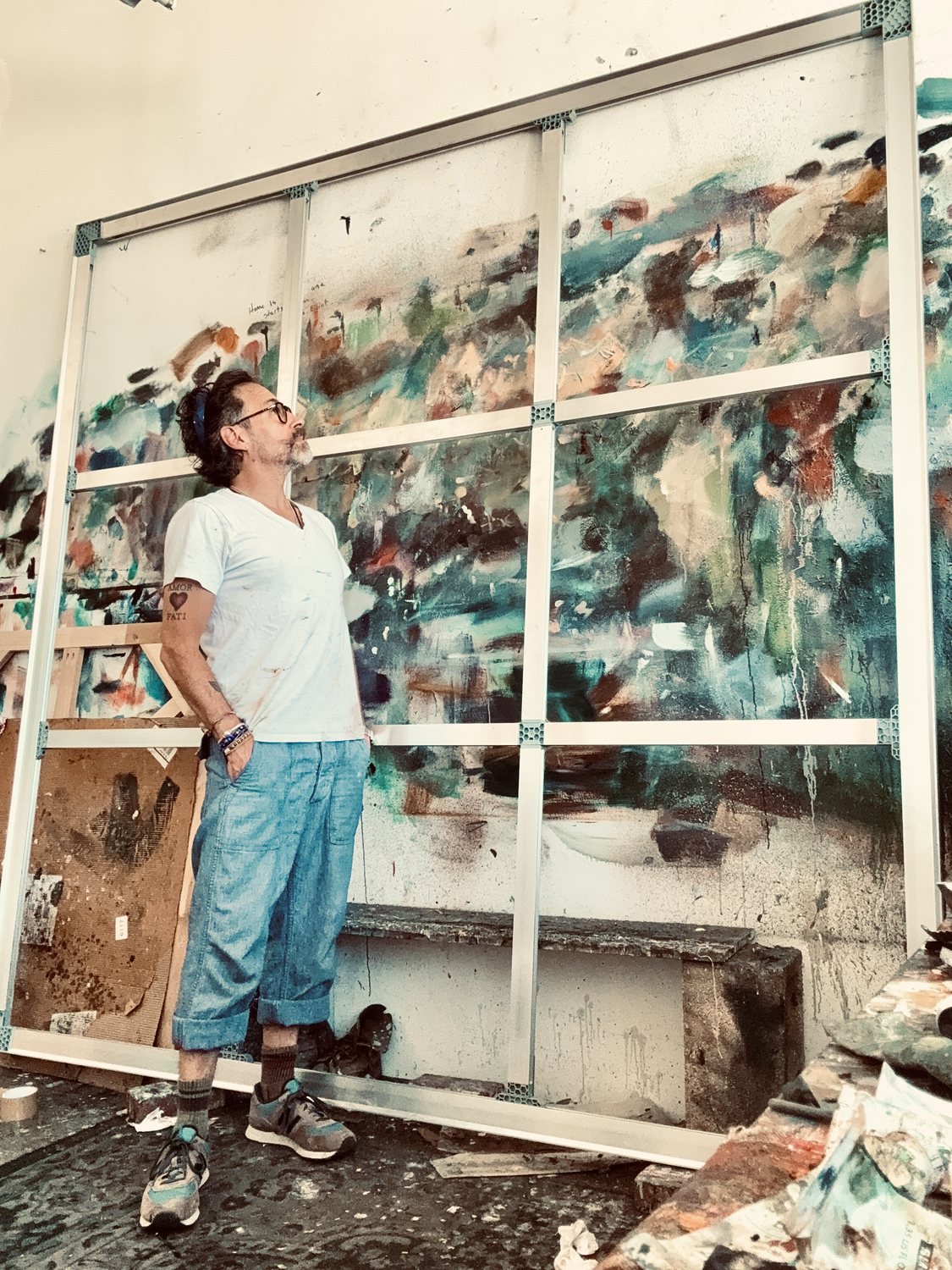 Mark Acetelli studio and process