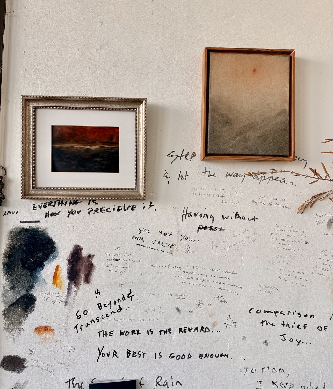 Mark Acetelli studio and process
